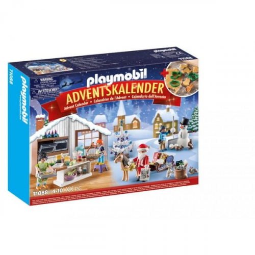 PLAYMOBIL 71088 - Adventskalender Weihnachtsbacken