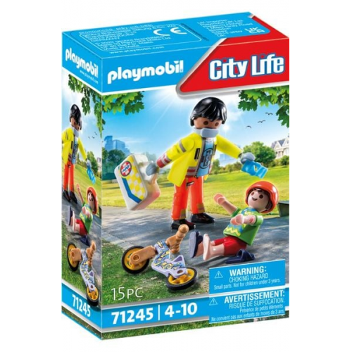 PLAYMOBIL® City Life 71245 Sanitäter mit Patient