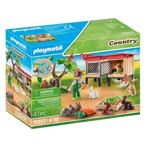 PLAYMOBIL® Country 71252 Kaninchenstall