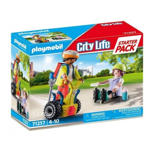 PLAYMOBIL® City Life 71257 Starter Pack Rettung mit Balance-Racer