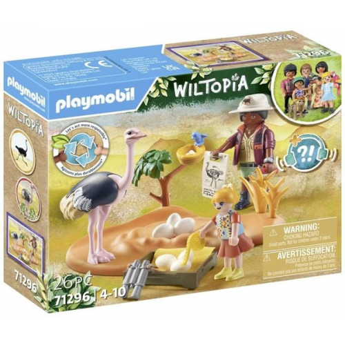 PLAYMOBIL 71296 - Wiltopia - Zu Gast bei Papa Strauß