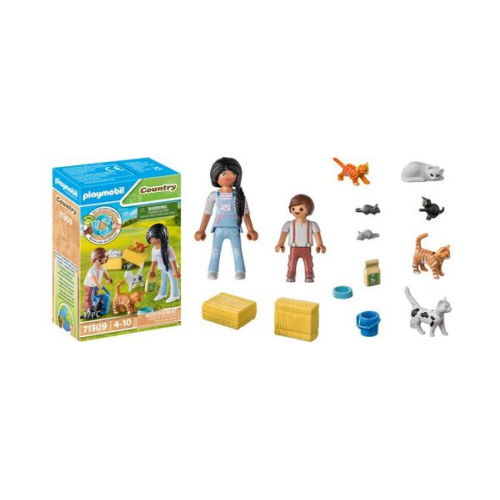 PLAYMOBIL 71309 - Country - Katzenfamilie