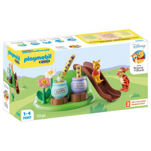 PLAYMOBIL 71317 - 1.2.3 & Disney: Winnies & Tiggers Bienengarten