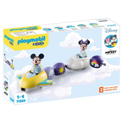 PLAYMOBIL 71320 - 1.2.3 & Disney: Mickys & Minnies Wolkenflug