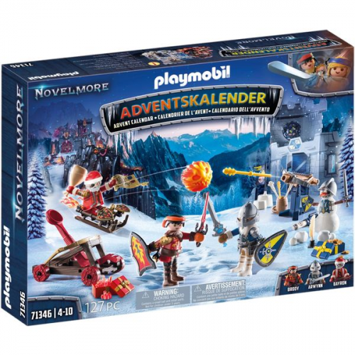 PLAYMOBIL 71346 - Novelmore - Adventskalender Novelmore - Kampf im Schnee