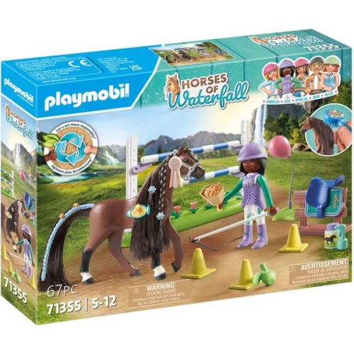 PLAYMOBIL 71355 - Horses of Waterfall - Zoe & Blaze mit Turnierparcours