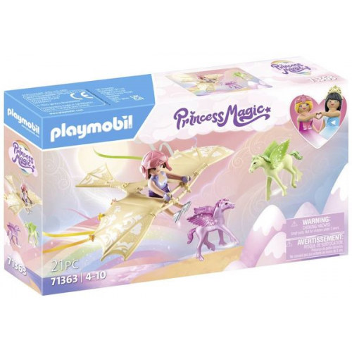 PLAYMOBIL 71363 - Princess Magic - Himmlischer Ausflug mit Pegasusfohlen