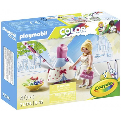 PLAYMOBIL 71374 - Color - Fashion Kleid