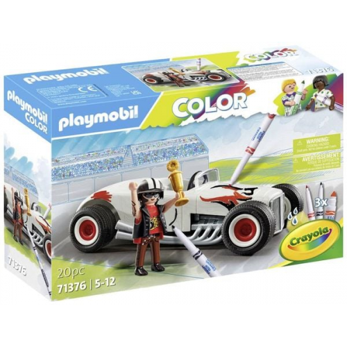 PLAYMOBIL 71376 - Color - Rennauto