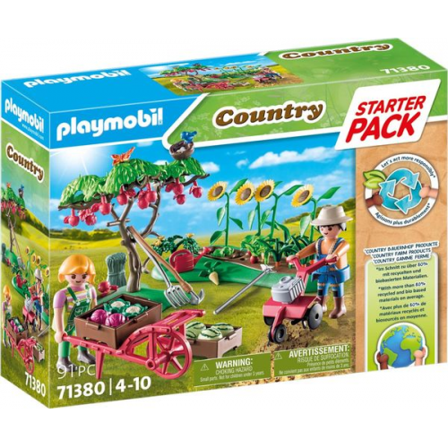 Playmobil® Country Starter Pack Bauernhof Gemüsegarten 71380