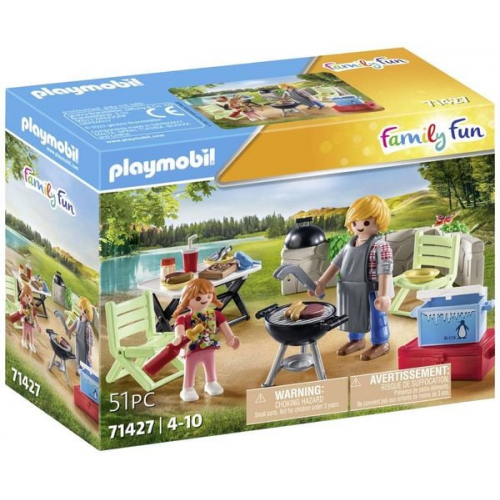 PLAYMOBIL 71427 - Family Fun - Gemeinsames Grillen