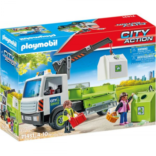 Playmobil® City Action Altglas-LKW mit Container 71431