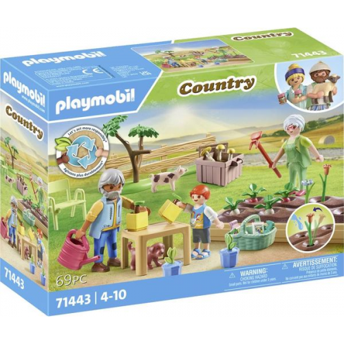 PLAYMOBIL 71443 - Country - Idyllischer Gemüsegarten bei den Großeltern