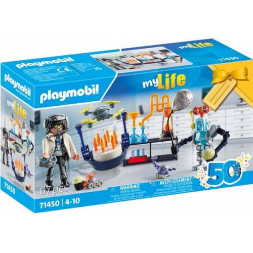 PLAYMOBIL 71450 Forscher mit Robotern