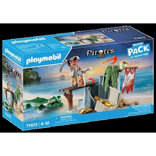 Playmobil® Pirates Pirat mit Alligator 71473