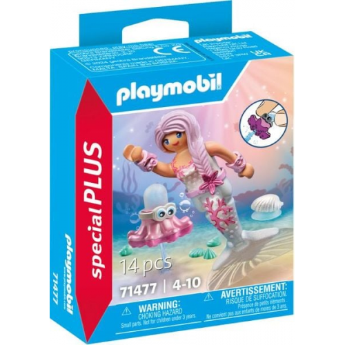 PLAYMOBIL 71477 Meerjungfrau mit Spritzkrake