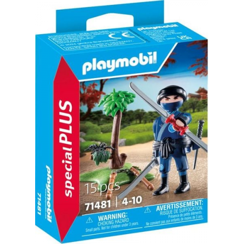 PLAYMOBIL 71481 Ninja mit Ausrüstung