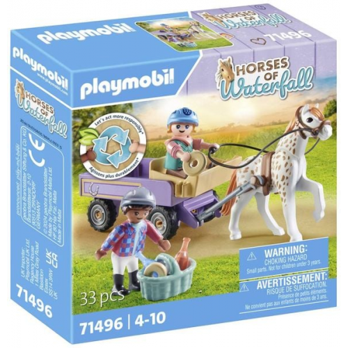 PLAYMOBIL 71496 - Horses of Waterfall - Ponykutsche