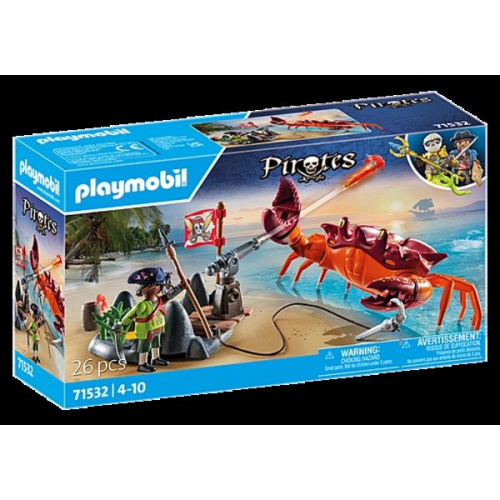 Playmobil® Pirates Kampf gegen die Riesenkrabbe 71532