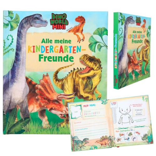 Kindergarten-Freundebuch MINI DINO