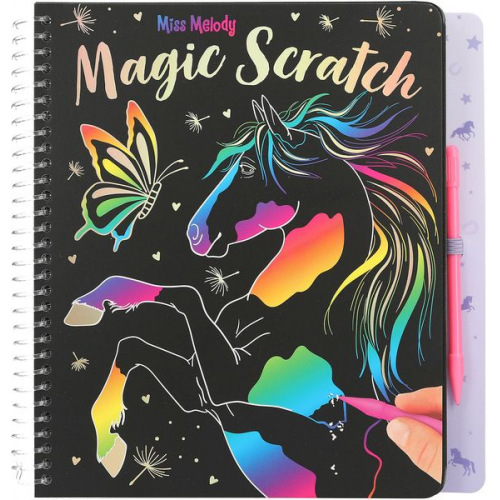 Miss Melody Magic Scratch Book