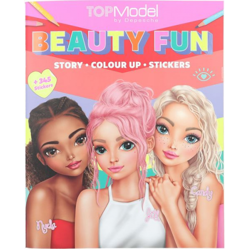 Topmodel Malbuch Beauty Fun