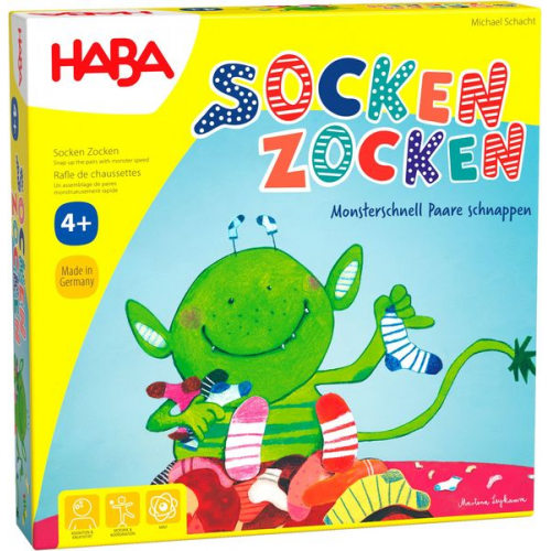 HABA Socken zocken, Suchspiel