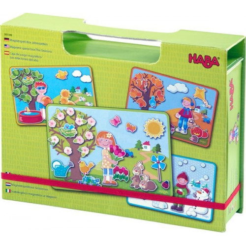 HABA - Magnetspiel-Box - Jahreszeiten