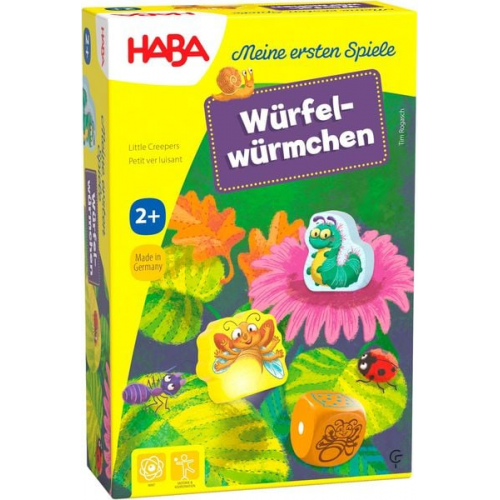 HABA - Meine ersten Spiele - Würfelwürmchen