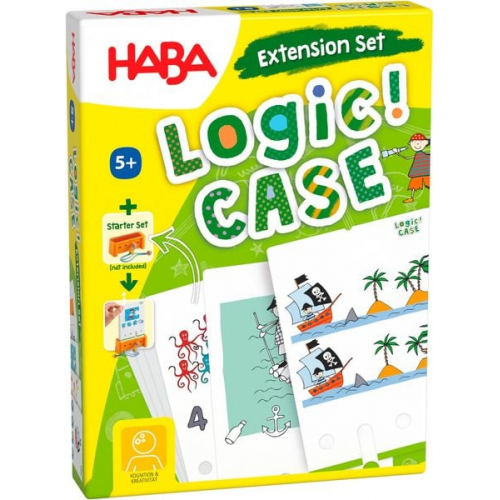 HABA - LogiCase Extension Set - Piraten