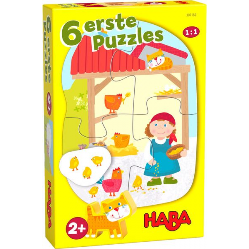 HABA - 6 erste Puzzles - Bauernhof