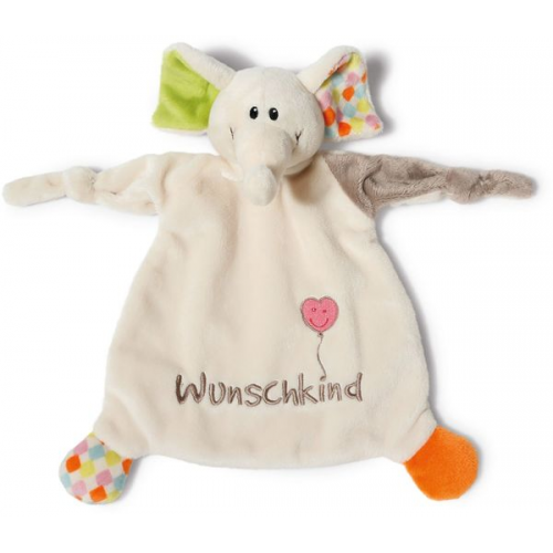 NICI - Schmusetuch Elefant Wunschkind 25x2