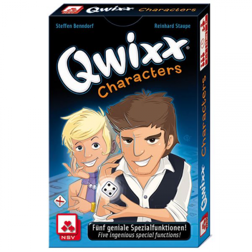 Nürnberger Spielkarten - Qwixx - Characters