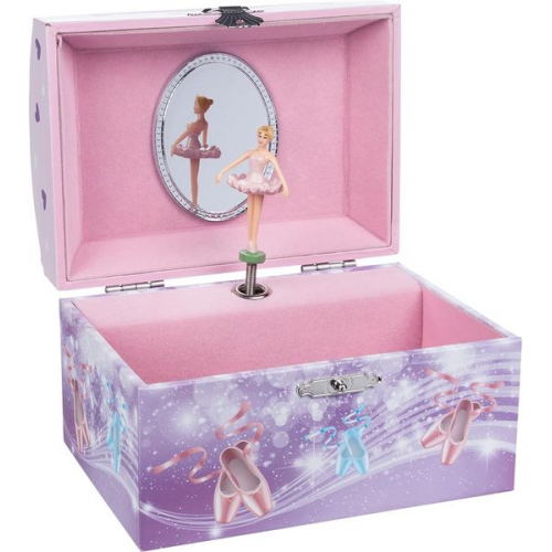 Goki 15560 - Musikspieldose Ballerina, Melodie: Schwanensee