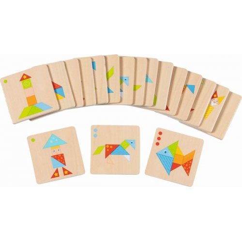 Goki 56316 - Bunte Tangram Welt