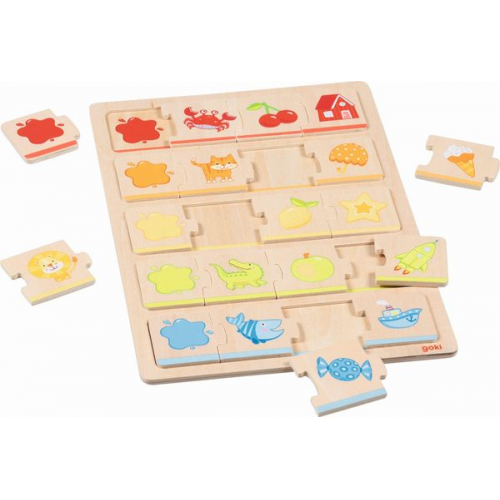 Goki 57343 - Mein erstes Farbenpuzzle