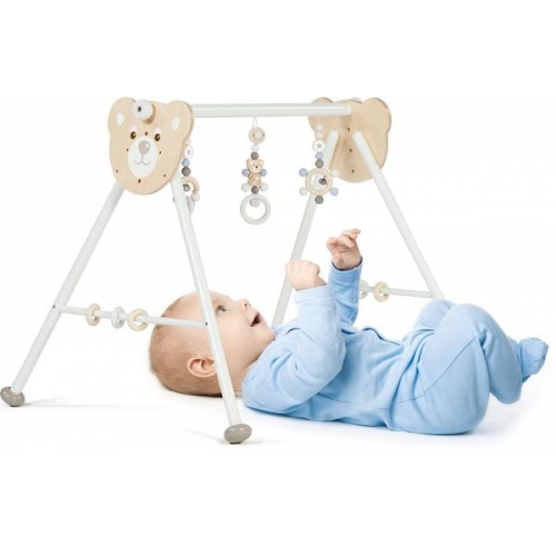 Goki 65233 - Baby-Fit Bär, Greif- und Spieltrainer