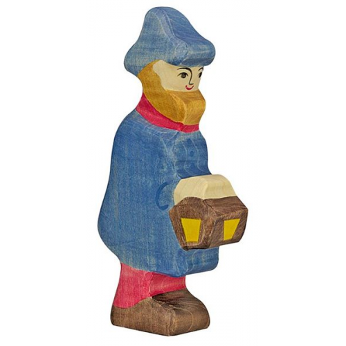 Holztiger 80292 - Hirte mit Lampe