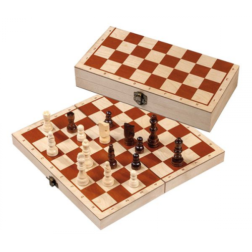 Philos 2608 - Schachset, Schach-Kassette, Holz, Feld 30mm