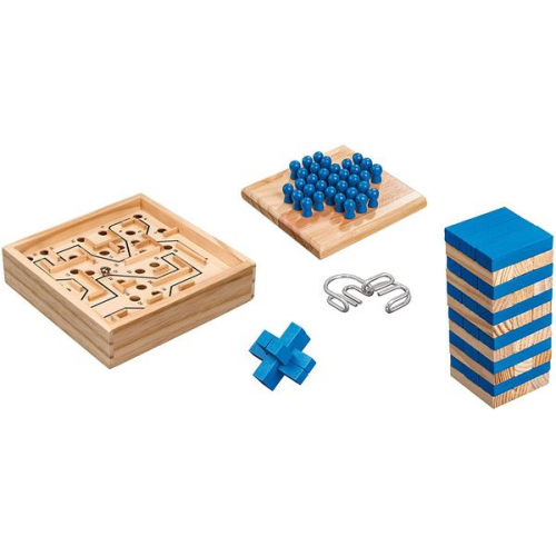 Philos 3090 - Spielesammlung 5in1, Puzzle & Game Collection