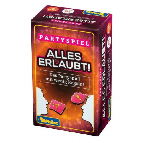 Philos 5203 - Alles erlaubt! Partyspiel mit wenig Regeln!