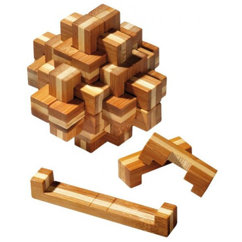 Philos 6053 - Verflixter Knoten, Bambus, 24 Puzzle Teile