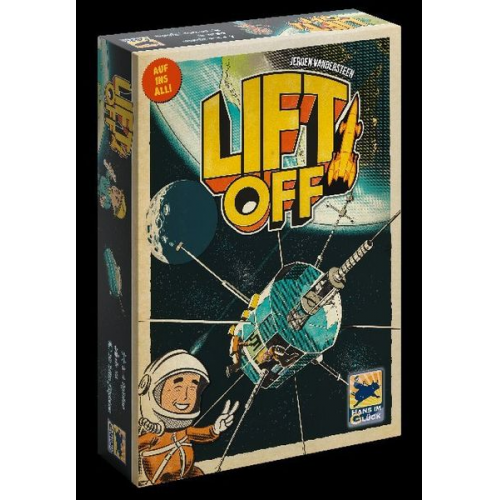 Asmodee HIGD1001 - LIFT OFF, Familienspiel