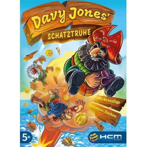 HCM Kinzel HCM55127 - Davy Jones Schatztruhe, Familienspiel