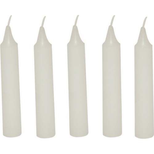 Small foot 4429 - Kerzen, weiß, 36 Stück, ca. 6,5 x 1 cm