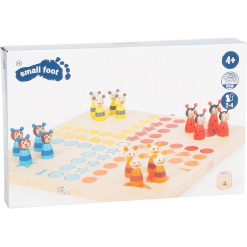 Small foot 7358 - Ludo Tiere, Würfelspiel