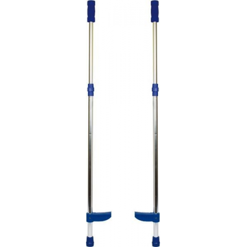 Small foot 9511 - Stelzen mit Teleskopstange, Aluminium, verstellbare Fußrasten, Länge: 92-145cm