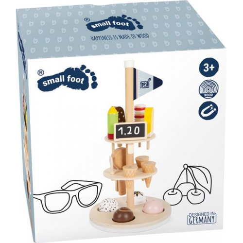 Small foot 12232 - Eisständer fresh, Holz, 15-teilig, Höhe: 38 cm