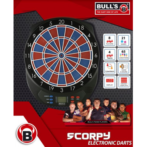 BULL'S E-Dart-Scorpy Zweiloch