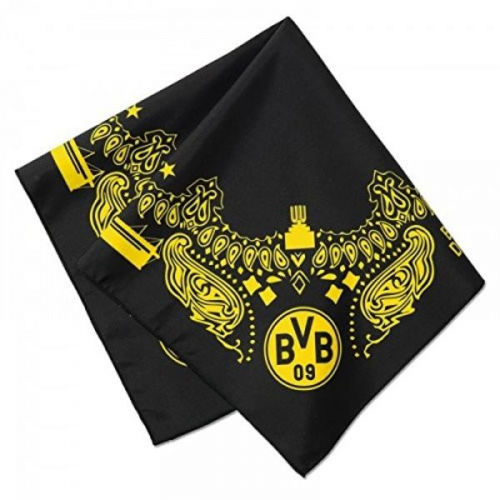 BVB 2466634, Herren Bandana, schwarz/gelb, one size